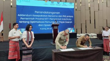 Pemkab Kupang Perkuat Sinergi Bersama Pemprov NTT; Optimalkan Pemungutan Pajak Daerah dan Opsen PKB, BBNKB, serta MBLB ​
