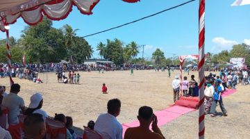Semarak HUT RI ke-81 di Kecamatan Sulamu SDN Taubkole Sabet Juara 3 Usai Laga Sengit Melawan SDN Bertingkat Sulamu 
