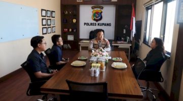 Perkuat Sinergi Penegakan Hukum, Ketua PN Oelamasi dan Kapolres Kupang Gelar Pertemuan Strategis ​