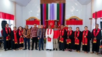 Perjuangan 20 Tahun Berbuah Manis, Bupati Kupang Yosef Lede Hadiri Pentahbisan Gereja dan HUT Ke-100 Jemaat Elim Uitao